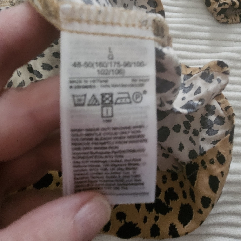 GAP Leopard Print Women's Dress Size L - Picture 9 of 9